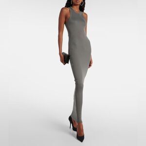 Cotton Citizen Gray Sleeveless Maxi Dress